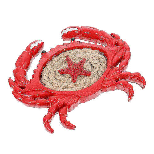 Crab Pendant Resin Mediterranean Wall Hanging for Decoration 1Pcs