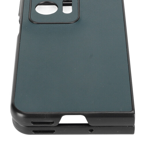 Stoßfeste Leder Protective Case für Find N2 Grün