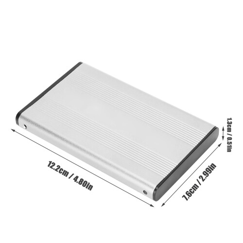 Festplattengehäuse IDE 2,5 Zoll Aluminiumlegierung 2
