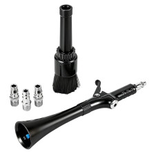 Auto-Reinigingspistool voor Interieurdetailing Droogblazer Luchtblaaspistool Auto-Detailinggereedschap Blaast Snel Vuil en Stof Weg Werkt met Lucht