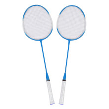 Trainings-Badminton Set blau mit 3 Bällen