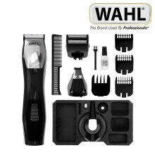 Wahl Groomsman 8-in-1 Multigroomer Trimmer Kit Black 9855-3717