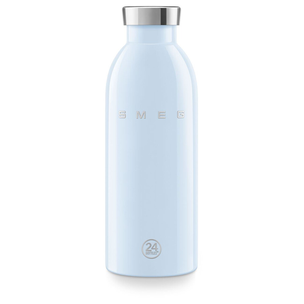 Smeg 24Bottles Stainless Steel 500ml Bottle in Blue - Image 8