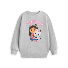 (18-24 Months) Gabby's Dollhouse Sweatshirt (Girls Grey)