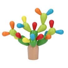 Kreatives Holz Kaktus Puzzle Spielzeug