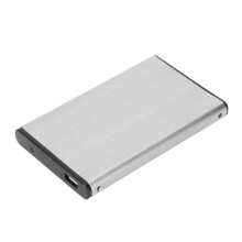 PC Festplattengehäuse IDE 2,5 Zoll Alu USB 2.0