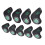 Golf Eisen Cover 9er Set schwarz 18