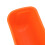 Hängender Futtertrog für Geflügel 4 Stück Orange 20