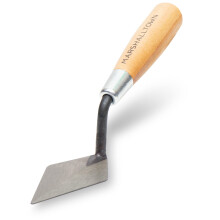 MARSHALLTOWN Archaeology Pointing Trowel 4 x 2 Inch London Pattern Blade High Carbon Steel Wood Handle Made in the USA 46 114S