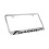 Ford Ford Fusion Script Chrome Plated Metal License Plate Frame Holder 1