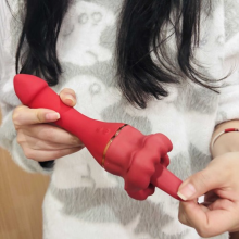 Vibrating Anal Plug Dildo-Vibrator Wand G-Spot Sex-Toys for-Women BDSM