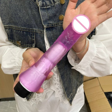 9 inch Giant Vibrator Dildo G-Spot Massager Anal Butt Women Adult Sex Toys UK Sm