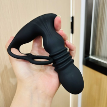 For Men Women Thrusting Anal Butt Plug Dildo Vibrator Prostate Massager Sex Toys