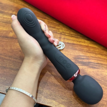 G-spot Vibrator Dildo Double Head Wand Massager Clit Stimulator Sex Toys Women