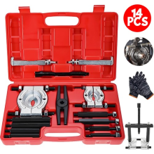 14 PCS Bearing Puller Set 5 Ton Grearbox Bearing Separator Splitter Removal Tool