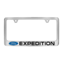 Ford Expedition Chrome Plated Metal License Plate Frame Holder