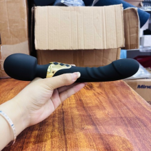 Vibrating Dildo Double Heads G-Spot Clit Vibrator Sex Toys for Women