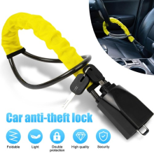 Steering Wheel Lock Titan Lock Car Accessories Anti-Theft Device High Visibility