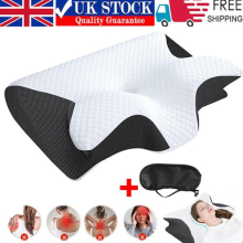 Ergonomic Memory Foam Pillow For Cervical Neck Shoulder Orthopedic Pain Relief