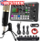 Podcast Equipments Bundle Condenser Microphone Audio Mixer Studio Recording Kit 1