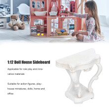Puppenhaus Sideboard Rokoko Stil Miniatur Harz