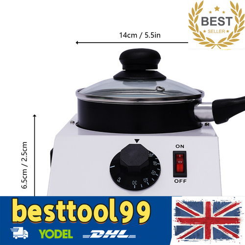 Electric Chocolate Melter Melting Machine Tempering Pot Warming Melter Heater
