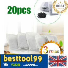 New 20 Bags Activated Charcoal Carbon Filter Sachets For Pure Water Distiller
