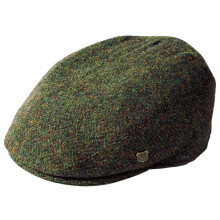 (Pattern 2016 - Brown, M-L) Failsworth Stornoway Harris Tweed Flat Cap