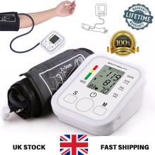 Upper Arm Blood Pressure Monitor 22-42cm Cuff SmartDigital BP Machine Heart Rate