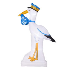 5-Ft. Baby Announcement Inflatables - Boy