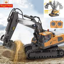RC Excavator Dumper Car 2.4G Remote Control Vehicle Crawler Truck Bulldozer Toys