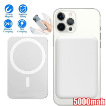 Magnetic Power Wireless Bank Charger 5000mAh For iPhone 15/14/13/12/Pro/Pro Max