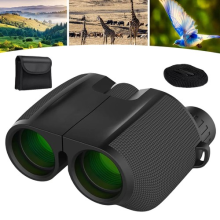 10x25 Binoculars BAK4 Prism High Light Transmission Camping Hiking