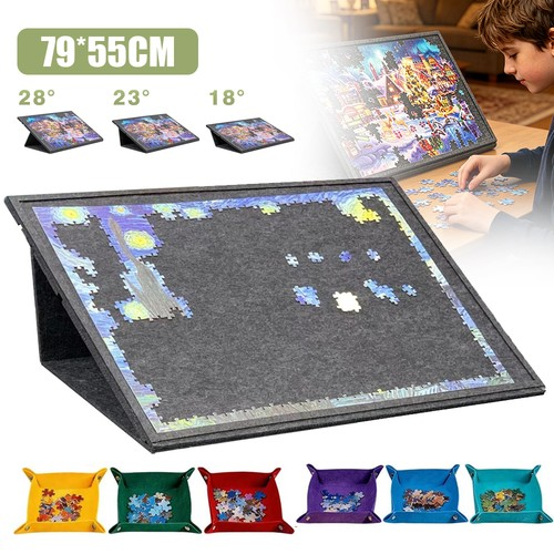 Puzzle Board Puzzle Storage Travel-Friendly Sturdy For Easy Move And Store