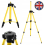 Extendable Level Tripod For Surveying With 5/8 Inch Head Max Height 120cm 1