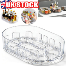 Lazy Susan Pantry Rack Turntable Kitchen Fridge Organizer Tray Rotation Storage
