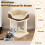 Multi-Pet Comfort Set (2-Piece) – Memory Foam Dog Bed & Compact Plush Cat Tree 1