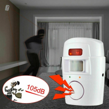 Sensor Motion Pir Wireless Alarm with 4 Remote Controls Shed Garage Home Caravan