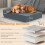 Multi-Pet Comfort Set (2-Piece) – Memory Foam Dog Bed & Compact Plush Cat Tree 9