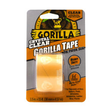 Gorilla Crystal Clear Repair Duct Tape 1.88 x 5 yd Clear (Pack of 1)
