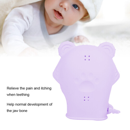Zahnungshilfe Beißhandschuh für Babys
