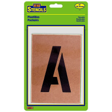 HY-KO Products ST-4 Number & Letter Stencils 4 INCH Tan