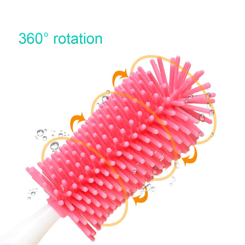 Babyflaschen Reiniger Set Silikon+Nylon Sauger