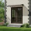 Auvent de porte 100x80 cm en polycarbonate 1