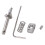 Longboard Fin Schraube Set Edelstahl 1