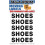Tag-A-Room Box Content Moving Label (Shoes) 1