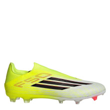 (11 UK, Solar Yellow) Adidas Mens F50 League Laceless Firm Ground Football Boots