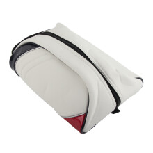 PU-Leder Golfschuhhalter, weiß, für Reisen