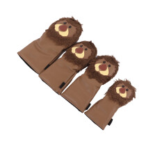 Golfschlägerhauben Löwe Design 4er Set