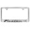 Ford Ford Fusion Script Chrome Plated Metal License Plate Frame Holder 4